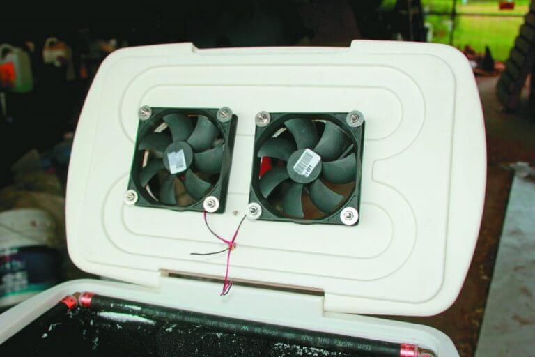 DIY IceBox Aircon • Mars Campers