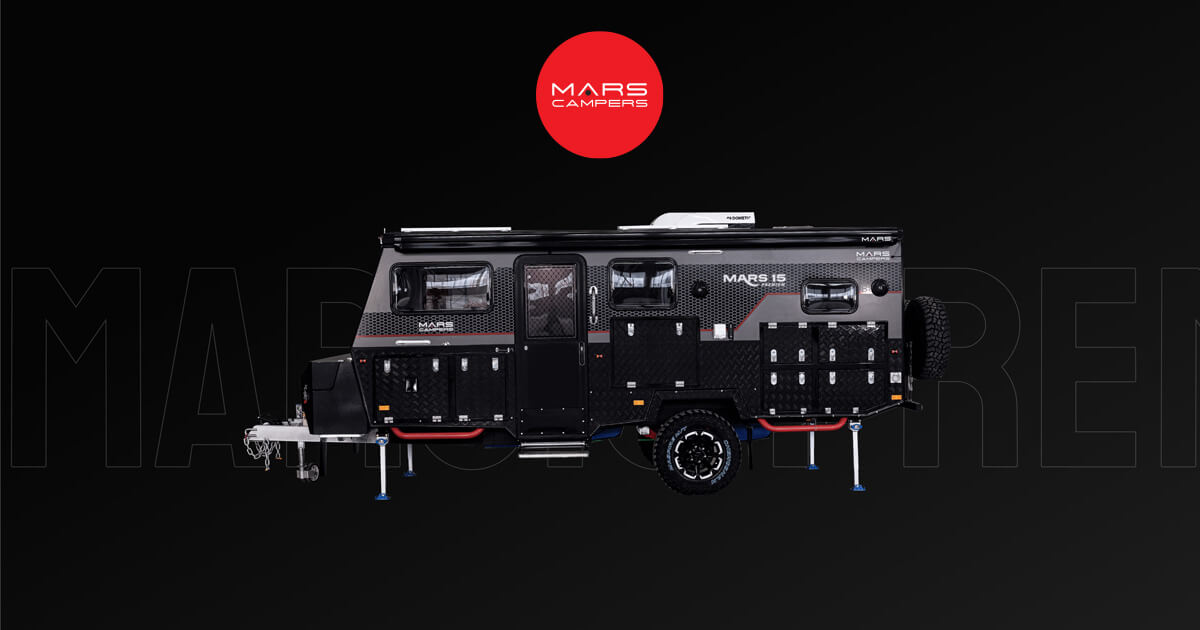 20ft. Couples Pop Top Hybrid Caravan Mars20 Premium Mars Campers