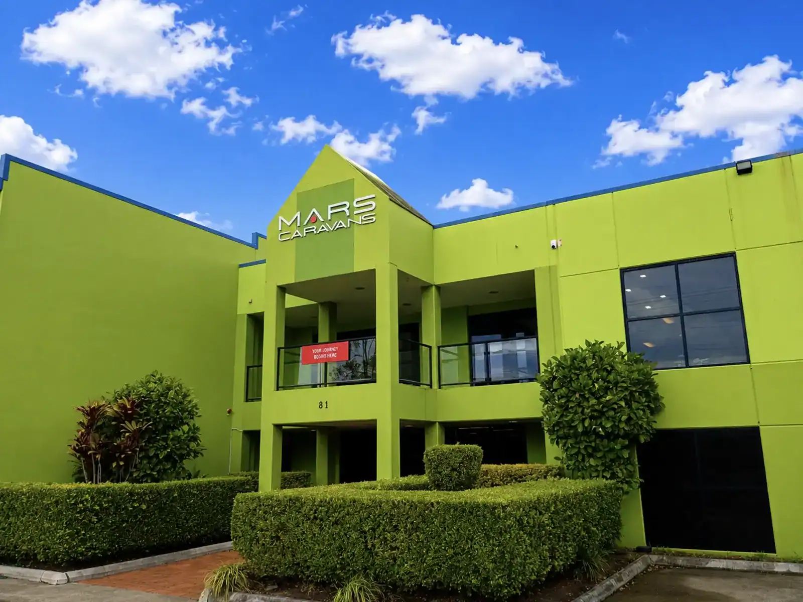 Mars Campers Brisbane Showroom