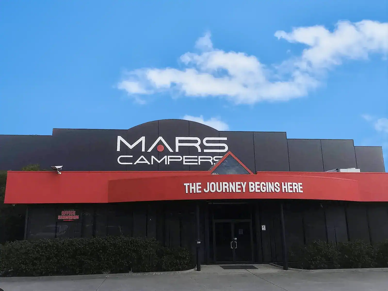 Mars Campers Melbourne Showroom