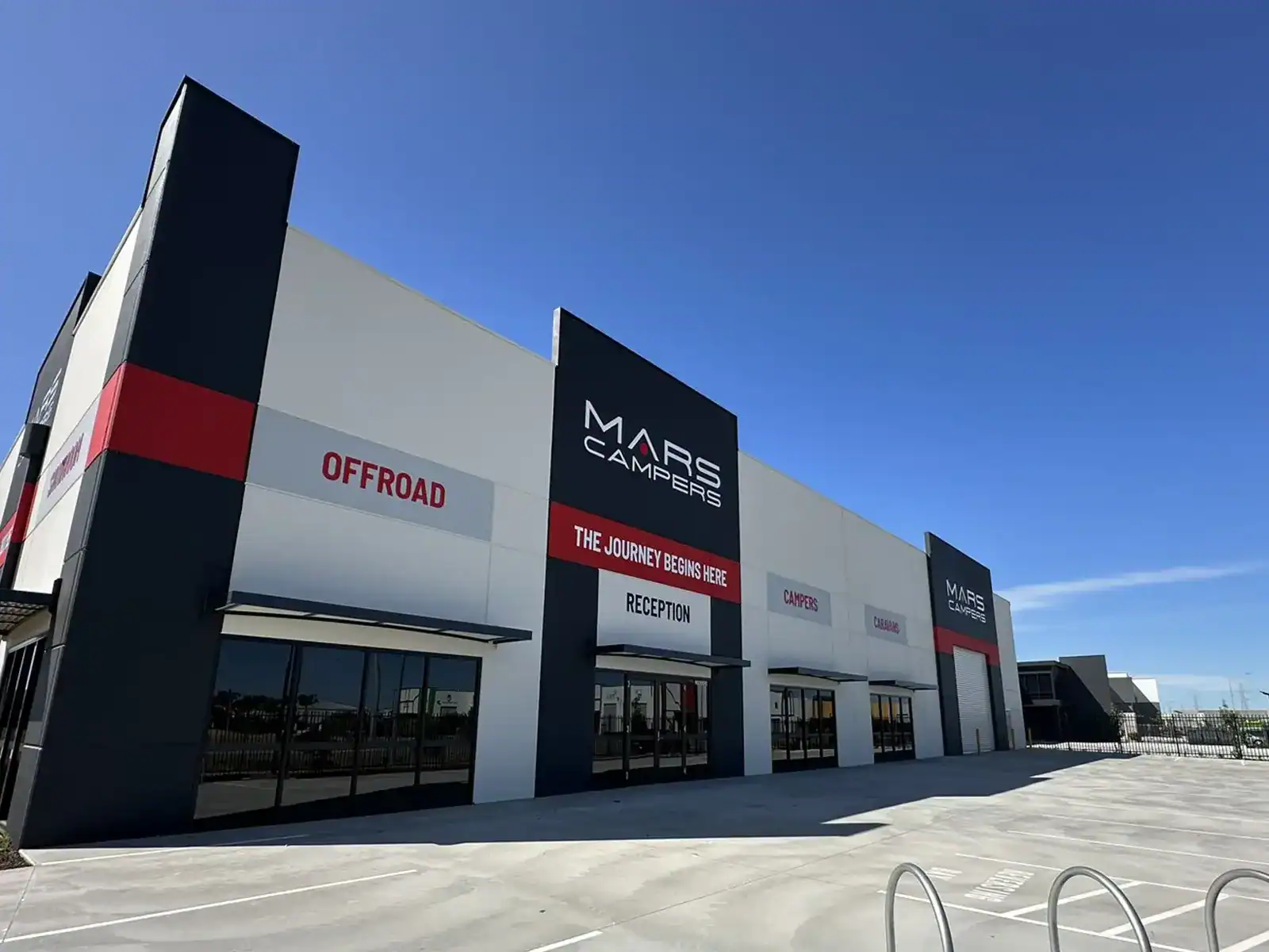Mars Campers Perth Showroom
