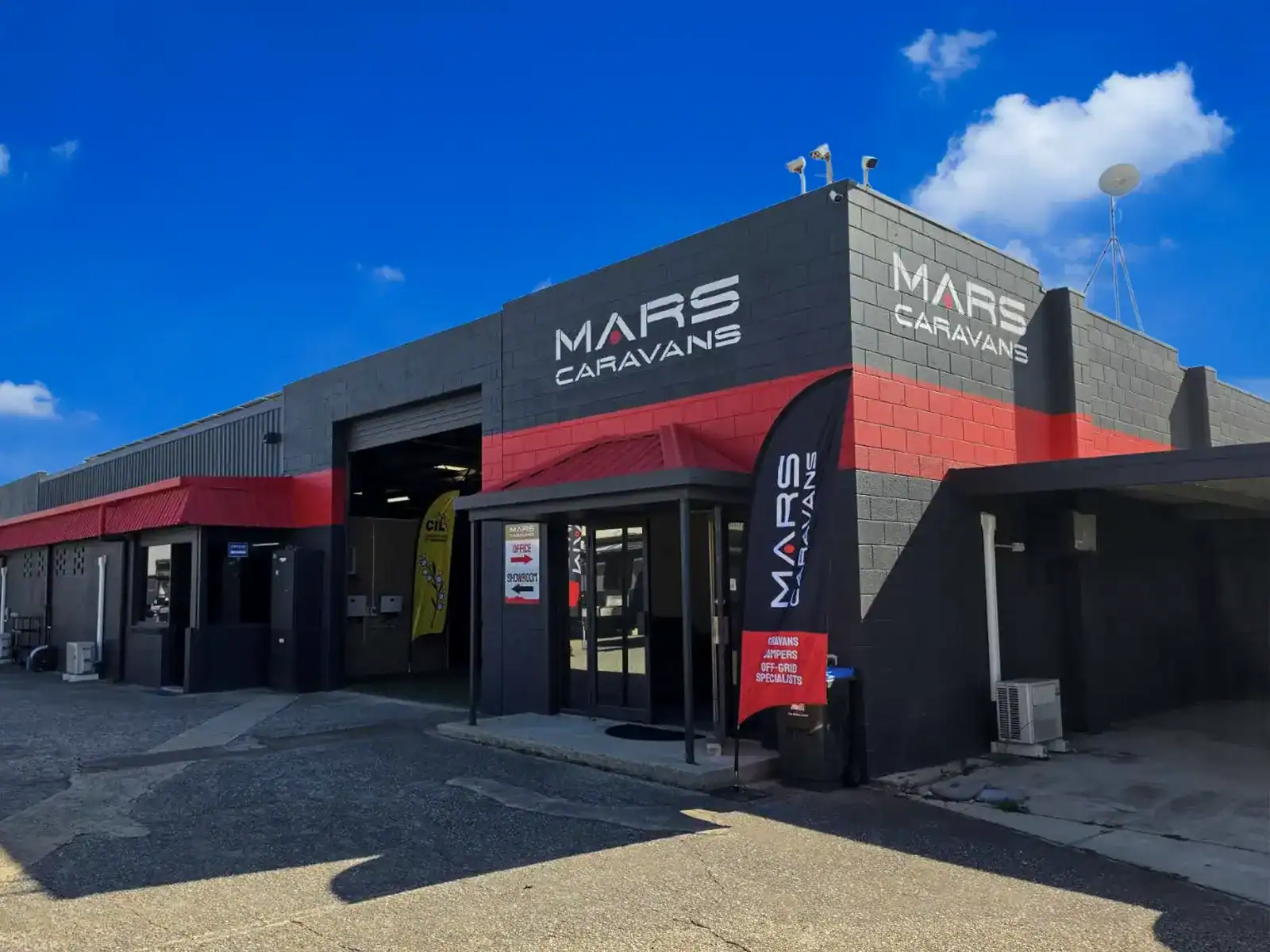 Mars Campers Adelaide Showroom